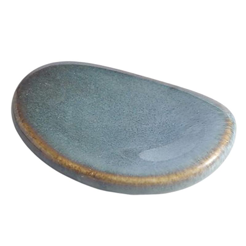 Earthenware Ingot Chopstick Holder Chopsticks Rest For Diy Home Dining Table