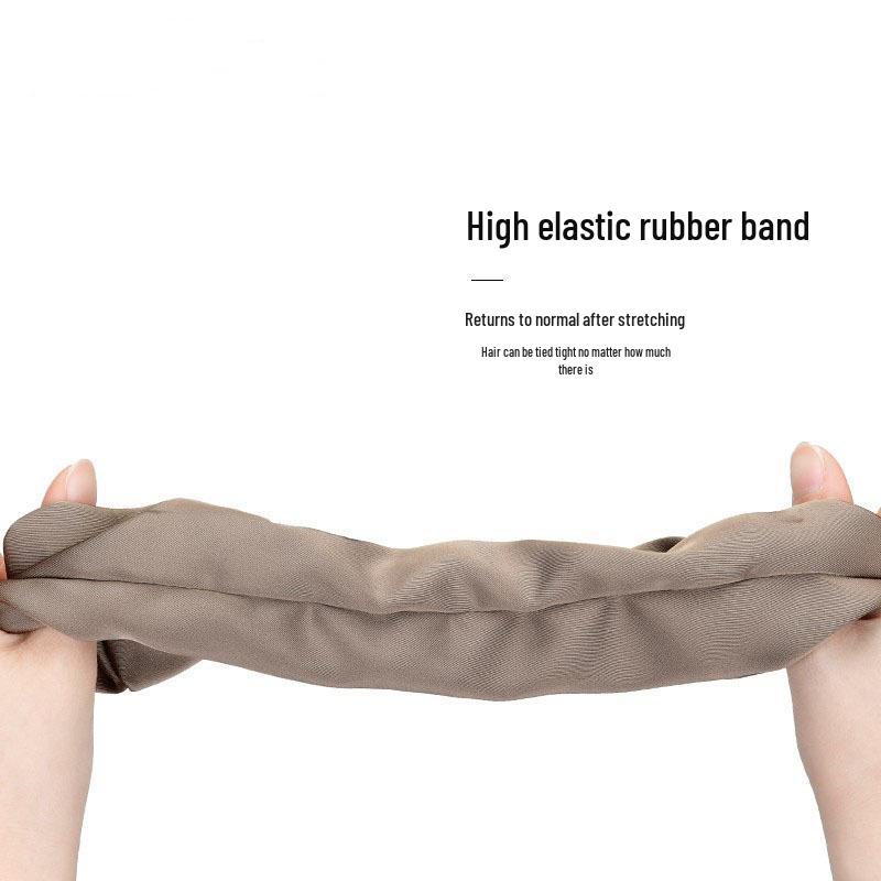 Elegant Black Hair Tie with Floral Design - Summer Collection