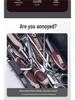 Taiwan Alloy Steel Folding Hex Key Set - Rust-Resistant, High Hardness Hex Wrench Combination.