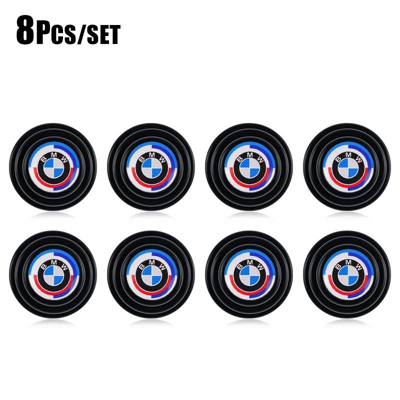Thickened Silicone Door Shock Absorbing Buffers Anti-Noise Anti-Collision Protector Stickers Compatible With BMW E36 E46 E90 F30 XV1