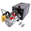 AP03 Pompe Hydraulique à Simple Effet 15 Quarts 12V CC Unité de Puissance Hydraulique pour Remorque Basculante