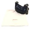Great MARNI Shoulder Bag black leather Women SBMP0128U0 Used
