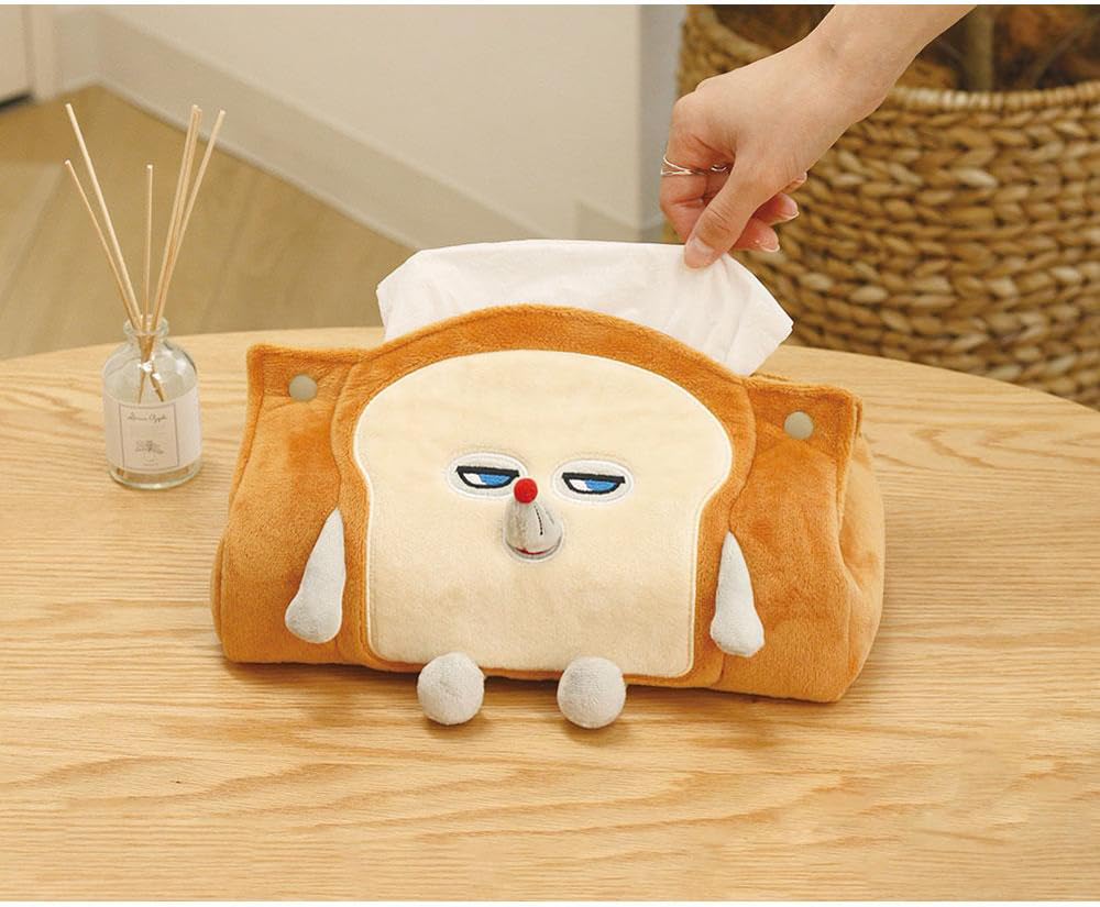 T'S FACTORY Tissue Cover, Bread Thief, Plush Tissue Cover, Bread Thief