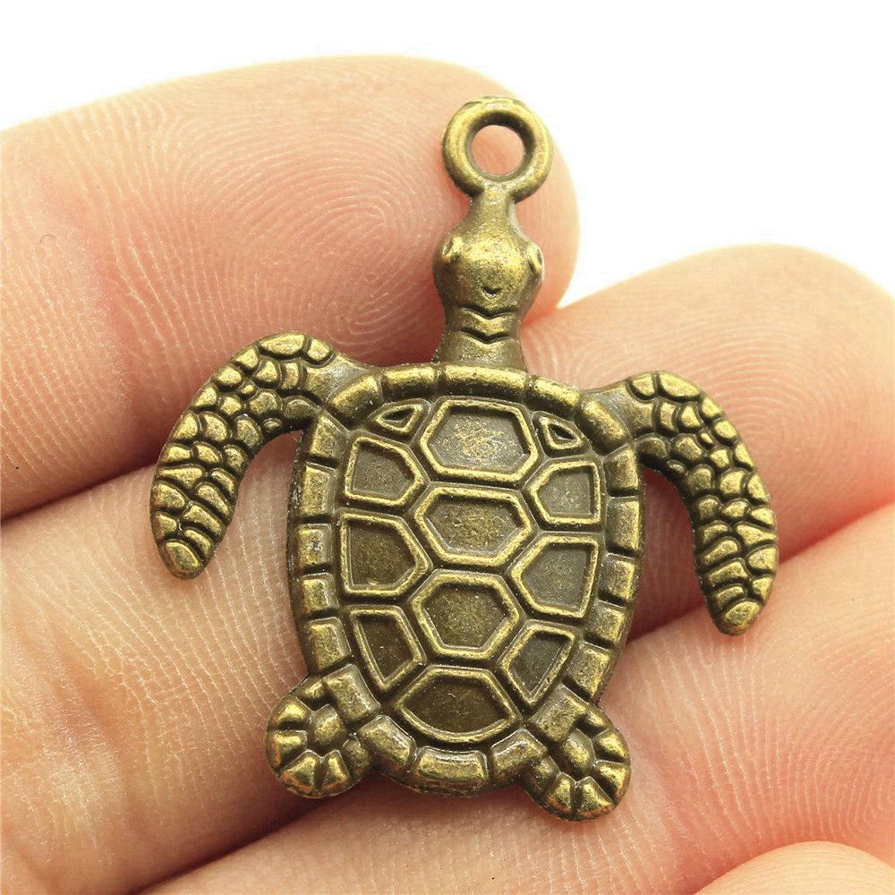 Charms Turtle Sea Turtle Pendants Minimalist Jewelry Components QC133