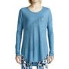 Crew Neck Pullover Long Sleeve T-Shirt Women Tops 642754-413