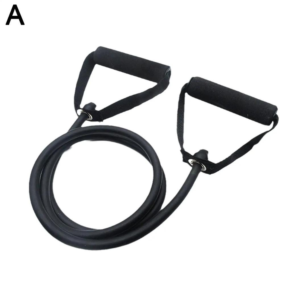 5 Levels Resistance Bands with Handles Yoga Pull Rope Elastic Fitness Exercise Tube Band for Home Workouts Strength Trainin D1z5