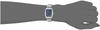Arias Women's Analog Waterproof Tonneau Watch, Blue, A36L26