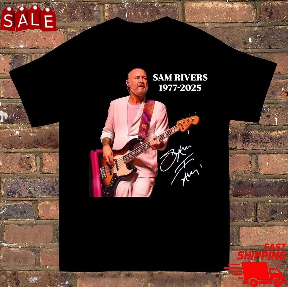 Thank You Remembered Sam Rivers 1977-2025 Cotton Unisex T-Shirt M