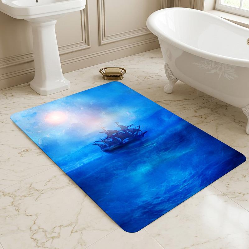 Sail Away Living Room Nonslip Area Rug Soft Carpet For Bedroom Game Playroom Sofa Office Home Decor Doormat Christmas Gift C930127