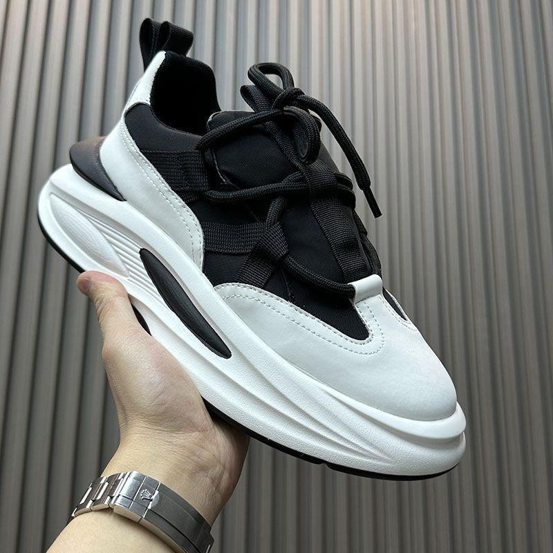 Schuhe für Herren Frühling Hochwertig Bequem Abriebfest Plateau Laufschuhe Mode Herren Freizeitsneaker Walking Schuhe