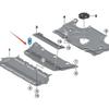 BMW 7-serie G11/G12 Motorskydd underrede 51757363730