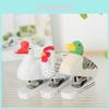 Wooden Craft Duck Paperclip Holder With Creative Decor For Home Office And Gift