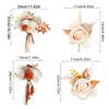 Functional Bridal Flower Bouquet Countrysides Style Bridesmaids Bouquet Artificial Wrist Flowers for Wedding Decors