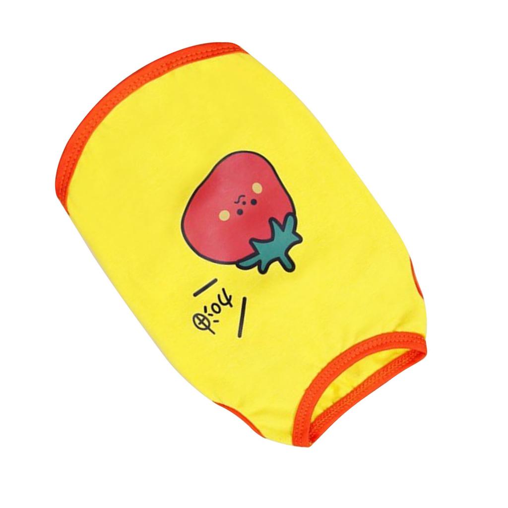 Bezrękawnik dla szczeniaka z nadrukiem owoców, bawełniane koszulki dla psa, odzież dla zwierząt domowych na wiosnę lato, pomidorowy XL