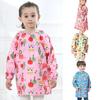 Baby Bib Shirt Eye-catching Waterproof Polyester Ultra-light Toddler Eating Painting Drawing Apron for Home
