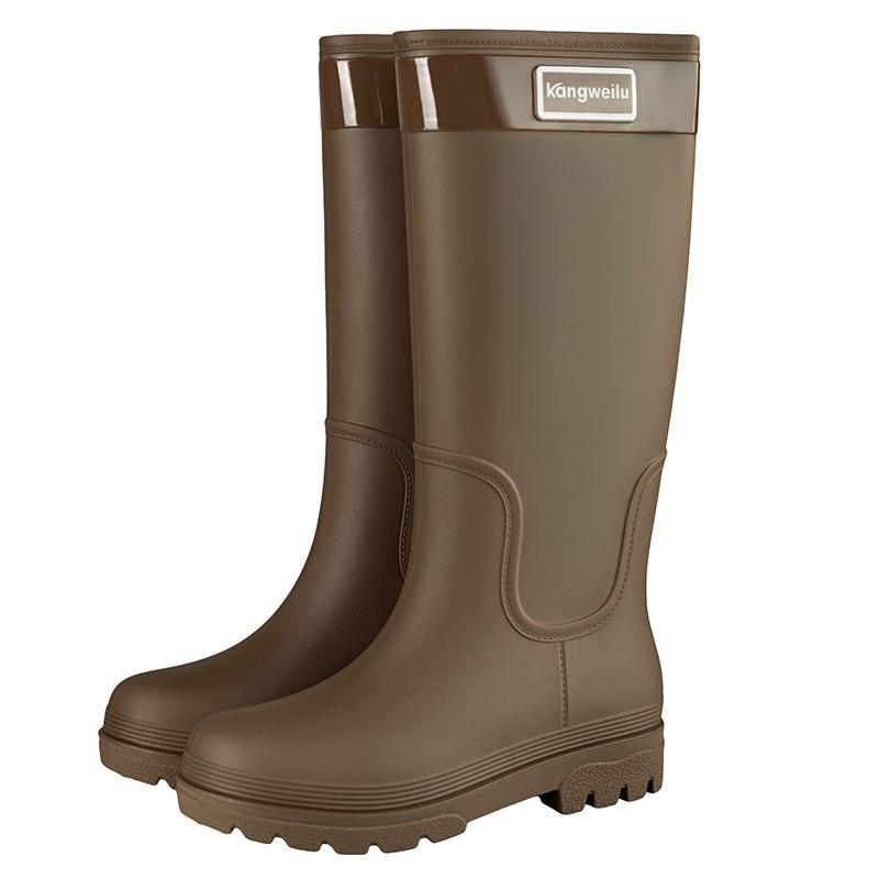 Fashion rain boots cm extra high rain shoes women's water boots waterproof outer wear water shoes long rubber shoes