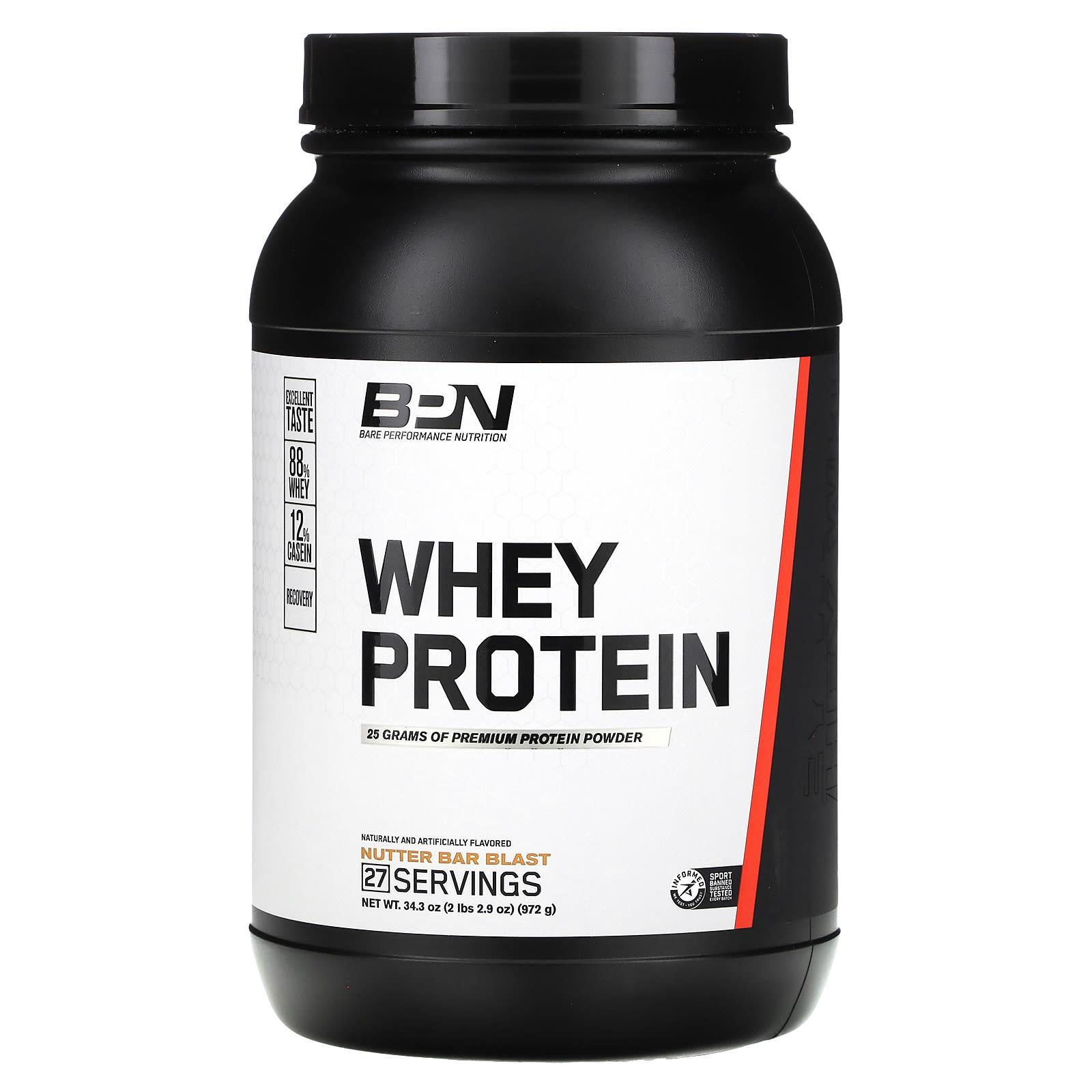 

BPN, Whey Protein, Nutter Bar Blast, 2 lb (972 g)