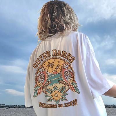 Outer Banks 3 T Shirt Unisex/Women Harajuku Graphic Pogue Life Tshirt Unisex OBX North Carolina John B JJ Maybank Cotton Tee Shirt Unisex