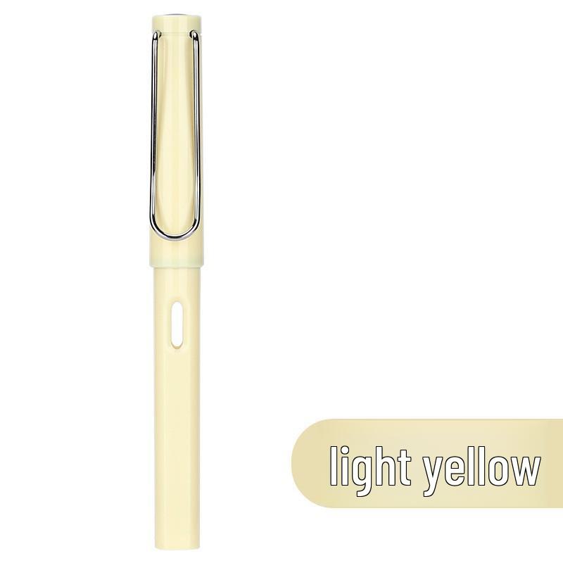 „Farbenfroher Schülerfüller mit auswechselbarer Tintenkapsel für Kalligrafie und richtige Schreibhaltung“