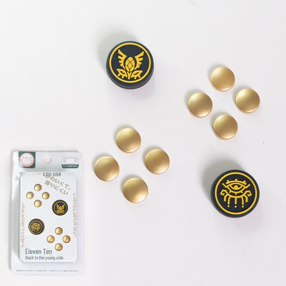 Ajitomo Cat Claw Joystick and Button Cap Stickers for Switch Joycon