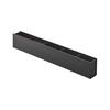 Yamazaki Jitsugyo Slim Desk Organizer Black Approx. W50 X D5 X H8.2cm Tower Storage Box Desk Storage 5986