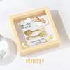 Porti 24k Gold Spoon Fork Frame Ring 2g