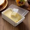 Fresh-keeping Handle Design Practical Food Grade Refrigerator Storage Cheese Cutter Dish Butter Cutting Storage Box