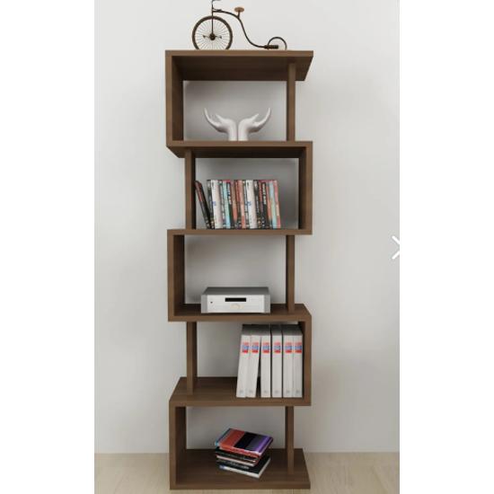 Zero Decorative Bookshelf Walnut Coffee Table