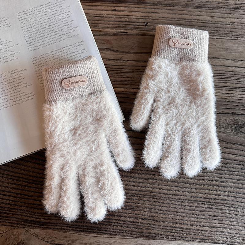 Winter Fashion Knit Gloves For Womens Cold Weather Comfort