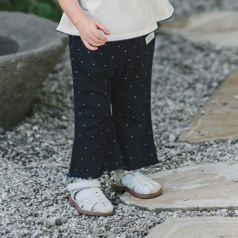 EMXEE Girls  Cooling Wide-Leg Flare Sweatpants 120 (4-5 Years)