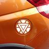 Iron Man Logo Reflective Waterproof Decal Car Stickers Motorcycle Styling Decor