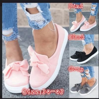 Spring and Summer New Bow Casual Women's Shoes Platform Women's Single Shoes