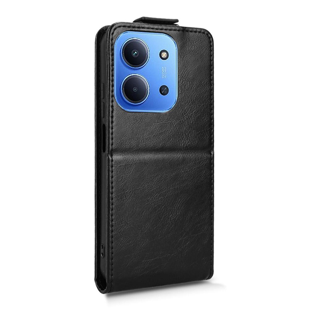 For Xiaomi Redmi 15C 5G (EU) (173mm)/15C 4G (EU) (173mm) Stand Case Magnetic Clasp Vertical Flip Leather Phone Cover with Card Holder