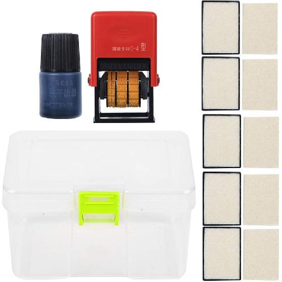 Date Coding Machine Handheld Food Plastic Bag Label Adjustable Reverse Date Order Printing Machine 60 x 40 x 100mm