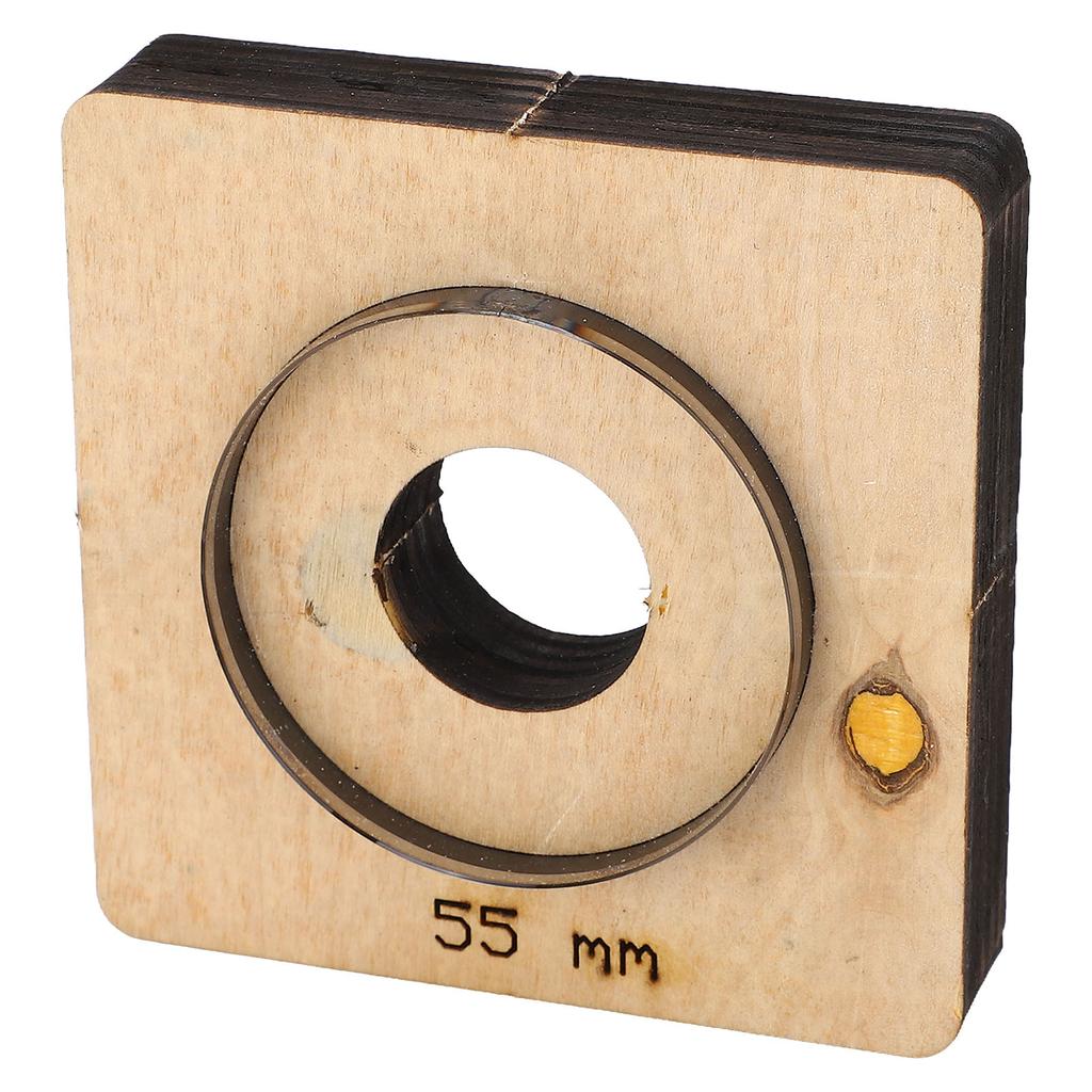 Leder Stanzform 55mm Durchmesser Hohle Runde Form Legierter Stahl DIY Verarbeitung Stanzform