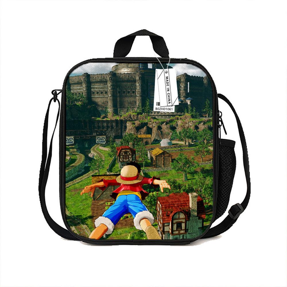

Nautical King Thermal Insulation Meal Bag Cartoon Lunch Bag Thermal Insulation Bag Outdoor Picnic Bag Ice Bag shoulder bag