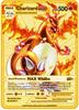 Pokémon Vmax Pokemon Cards Vstar GX V English Metal Card Anime Charizard Mewtwo Blastoise Shiny Letters Game Collection Card Toy