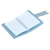 Mini Fashionable RFID Women Card Holder PU Leather Bank Card Box Business Card CaseBlue