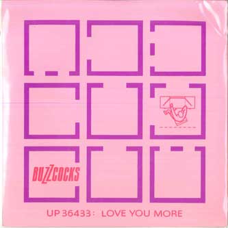 

7inch Record BUZZCOCKS - Love You More / Noise Annoys UP36433 United Artists 1978 UK Rock Used