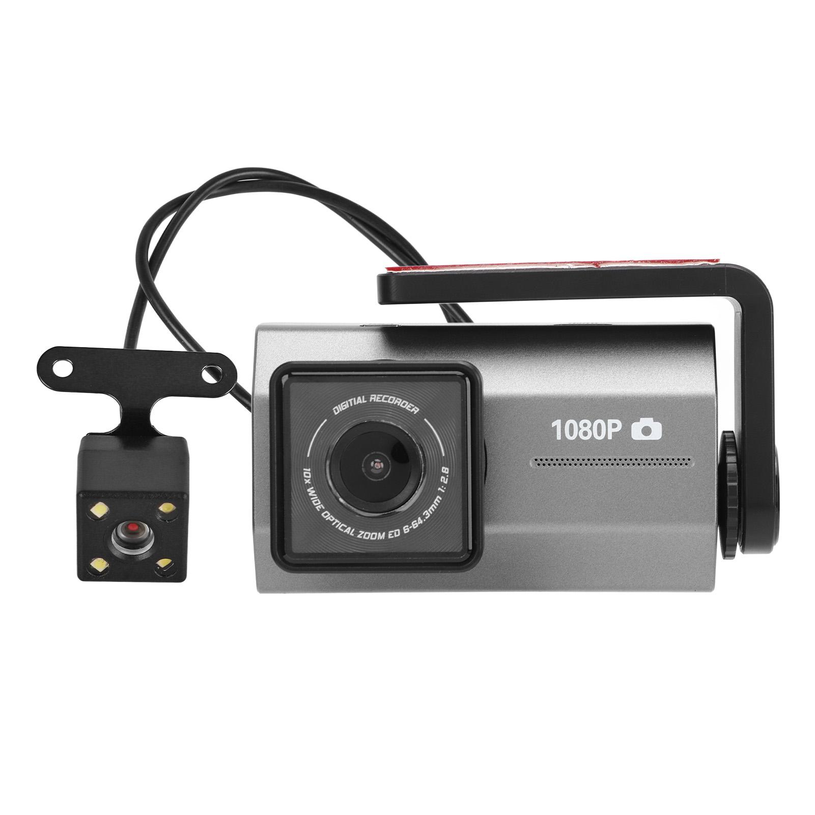 

3-дюймовая автомобильная передняя и задняя камера видеорегистратора с HD-видеодатчиком гравитации и датчиком движения