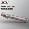 Slip On For CFMOTO 800MT 800 Mt CF800-5A 2021 2022 Motorcycle Exhaust Escape Moto Modify Titanium Alloy Middle Tube Link Pipe