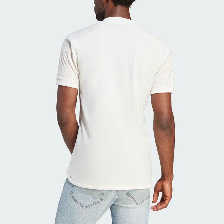 Adidas Fc Bayern 23/24 Third Jersey Floral Print Round Neck Short Sleeve Men Tops Han-Jade-White HR3725