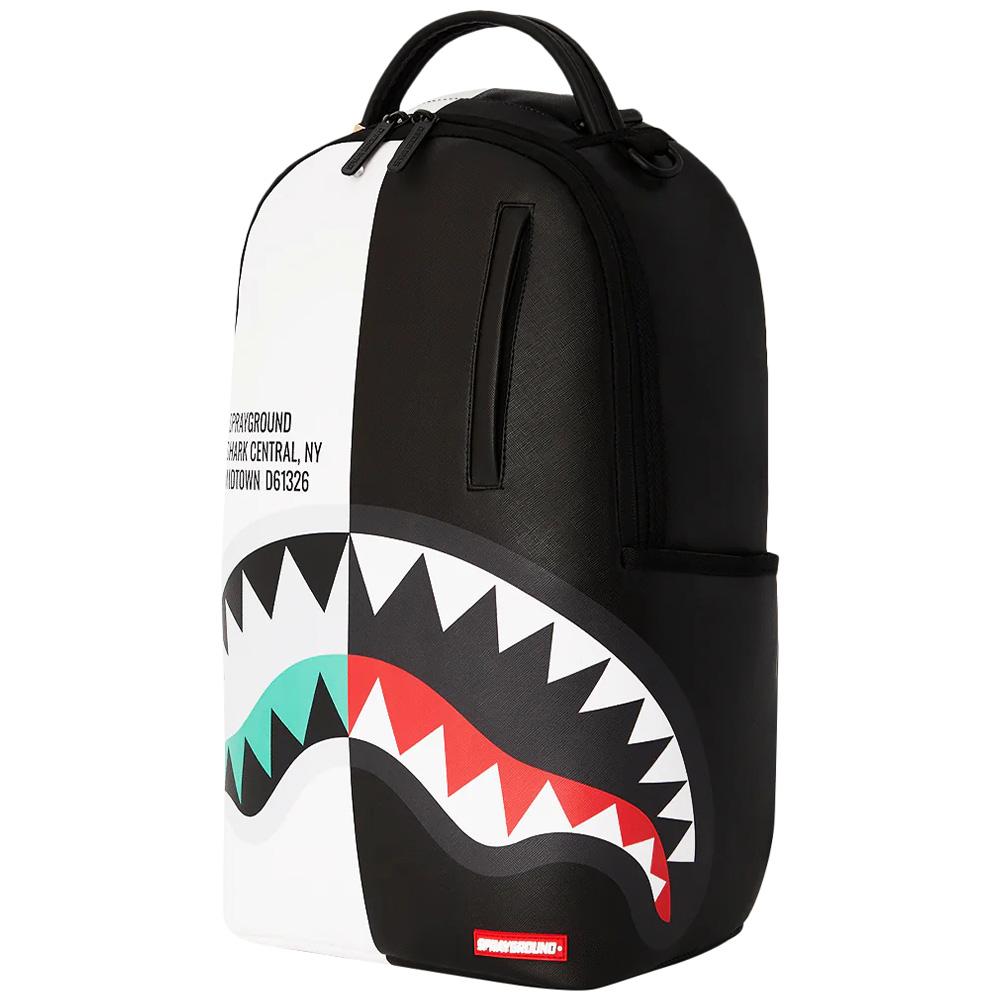 New SPRAYGROUND PVC Backpack Regular Unisex Raw White W1035717