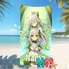 Customizable Personalized Beach Towels Genshin Impact Themed designs.Suitable for the Beach, Yoga, Sports;ideal As Beach Accessories