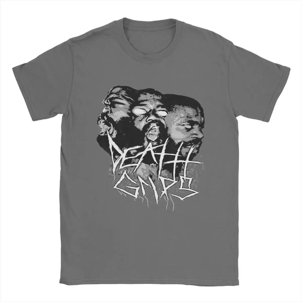 Death Grips T-Shirt for Men Novelty Pure Cotton Tees Crewneck Short Sleeve T Shirt Plus Size Clothes