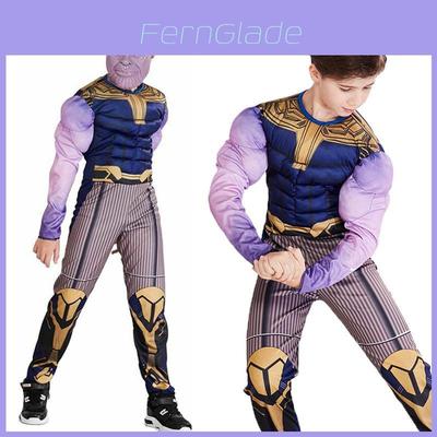 Costum salopetă Băieți Avengers 4 Endgame Thanos Cu Manoperă Rafinată Și Potrivire Confortabilă