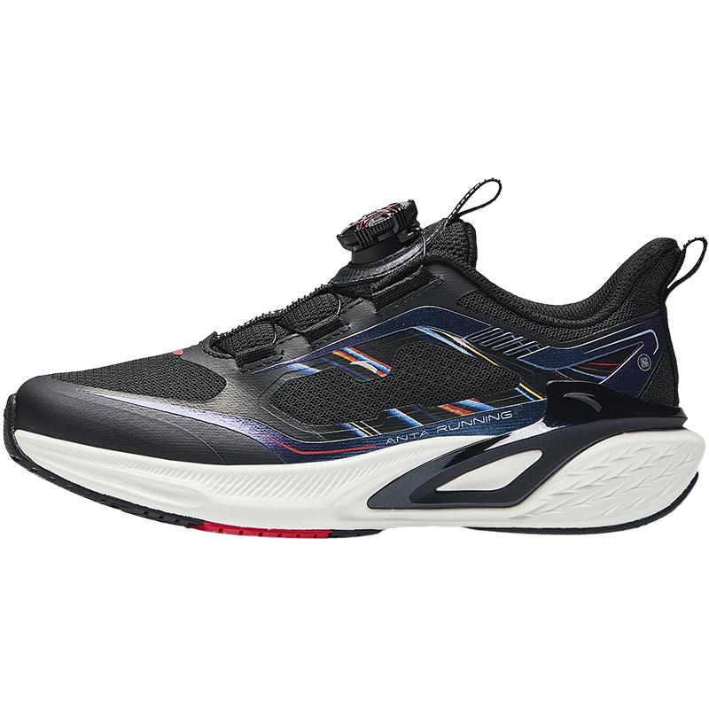 Anta Kids PG7 Youth Edition Fashion Comfortable Physical Test Lightweight Shock Absorption Low Top Running Shoes Men Running Shoes Black 312445531-3
