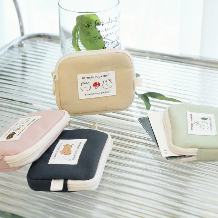 Ochek Soft Earphone Pouch AirPods Keyring Pouch Coin Purse