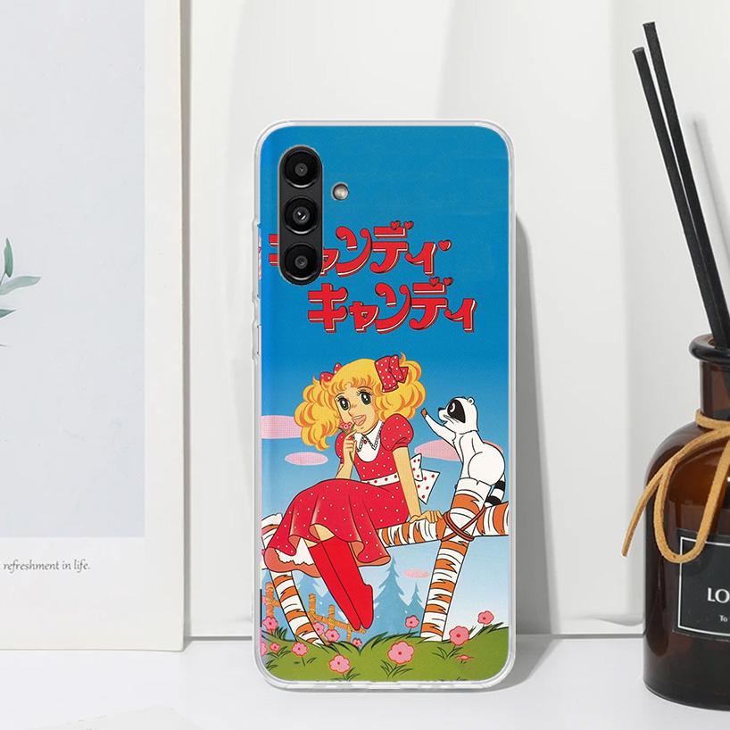 Candy 90s Anime Phone Case For Samsung Galaxy A17 A37 A57 A16 A26 A36 A56 A15 A25 A35 A55 A14 A24 A34 A54 A13 A23 A33 A53 A07 Ga