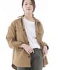 Saintcrew Two-Layer Bartack Pocket Button Shirt Jacket 2L-401Sj Camel